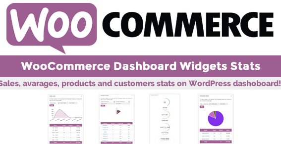WooCommerce Dashboard Widgets Stats