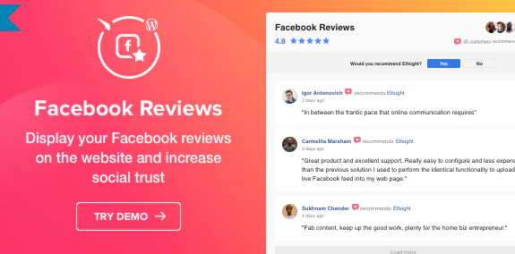 WordPress Facebook Reviews Plugin