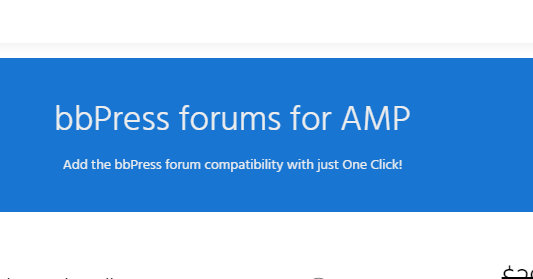 bbPress Forums for AMP