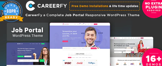Careerfy - Job Board WordPress Theme 9.8.4