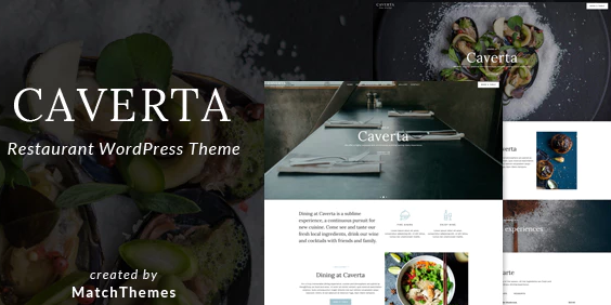 Caverta - Fine Dining Restaurant WordPress Theme