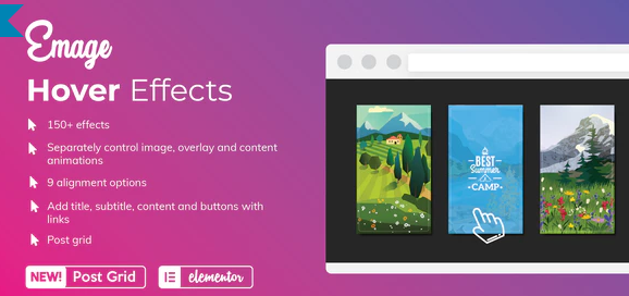 Emage - Image Hover Effects for Elementor