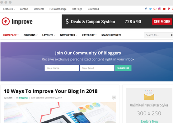 HappyThemes Improve Pro