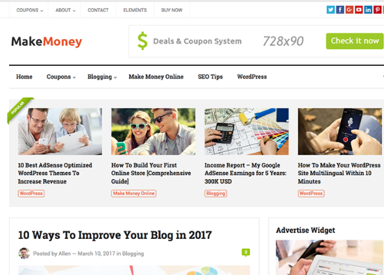 HappyThemes MakeMoney Pro