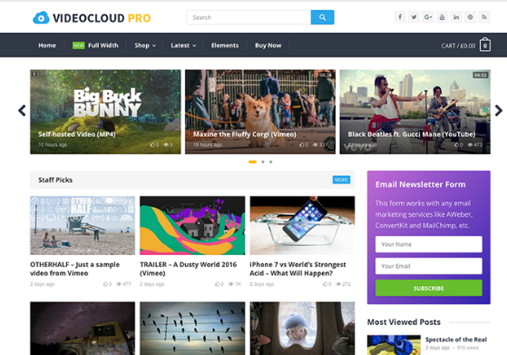 HappyThemes VideoCloud Pro