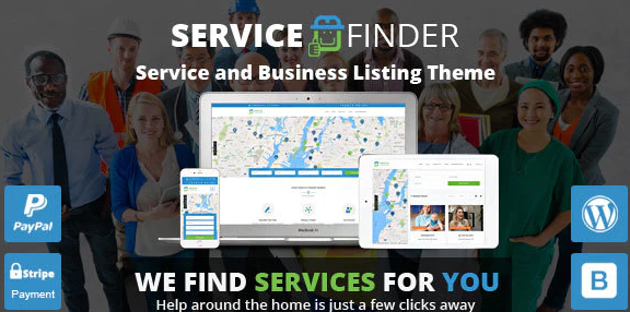 Product Image - Service Finder – Provider and Business Listing WordPress Theme 4.1