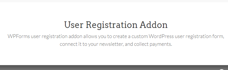 WPForms User Registration Addon 2.7.0