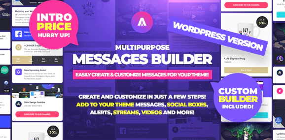 Asgard - Multipurpose Messages and Social Builder