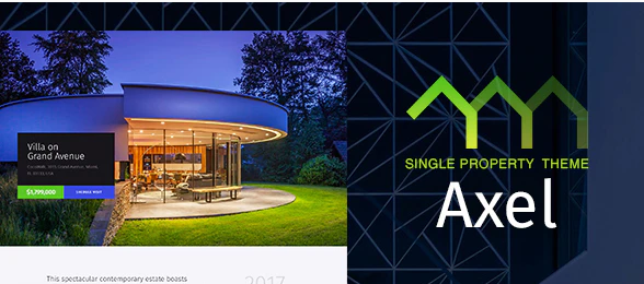 Axel - Single Property Real Estate Theme