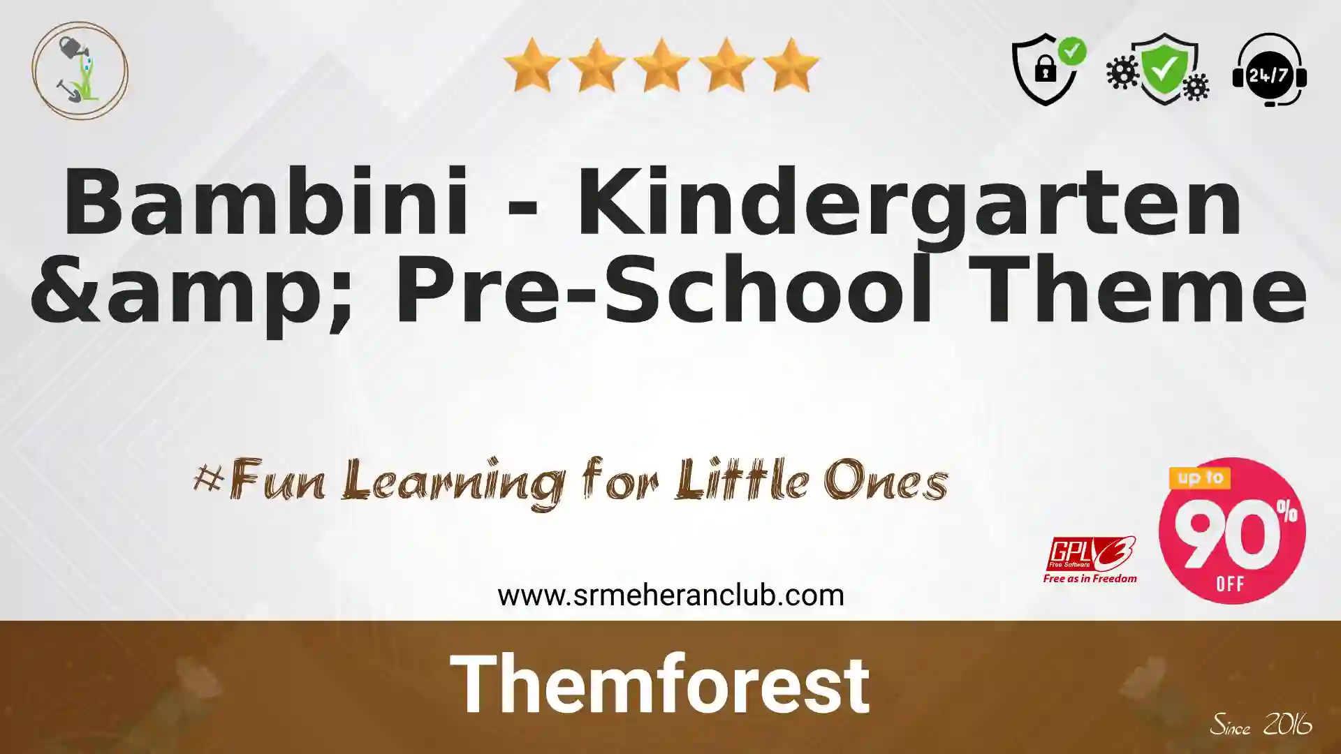 Bambini – Kindergarten & Pre-School Theme