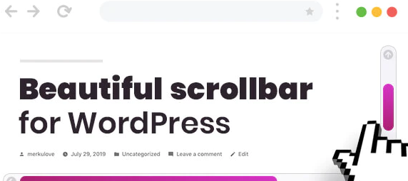 Beautiful Scrollbar for WordPress