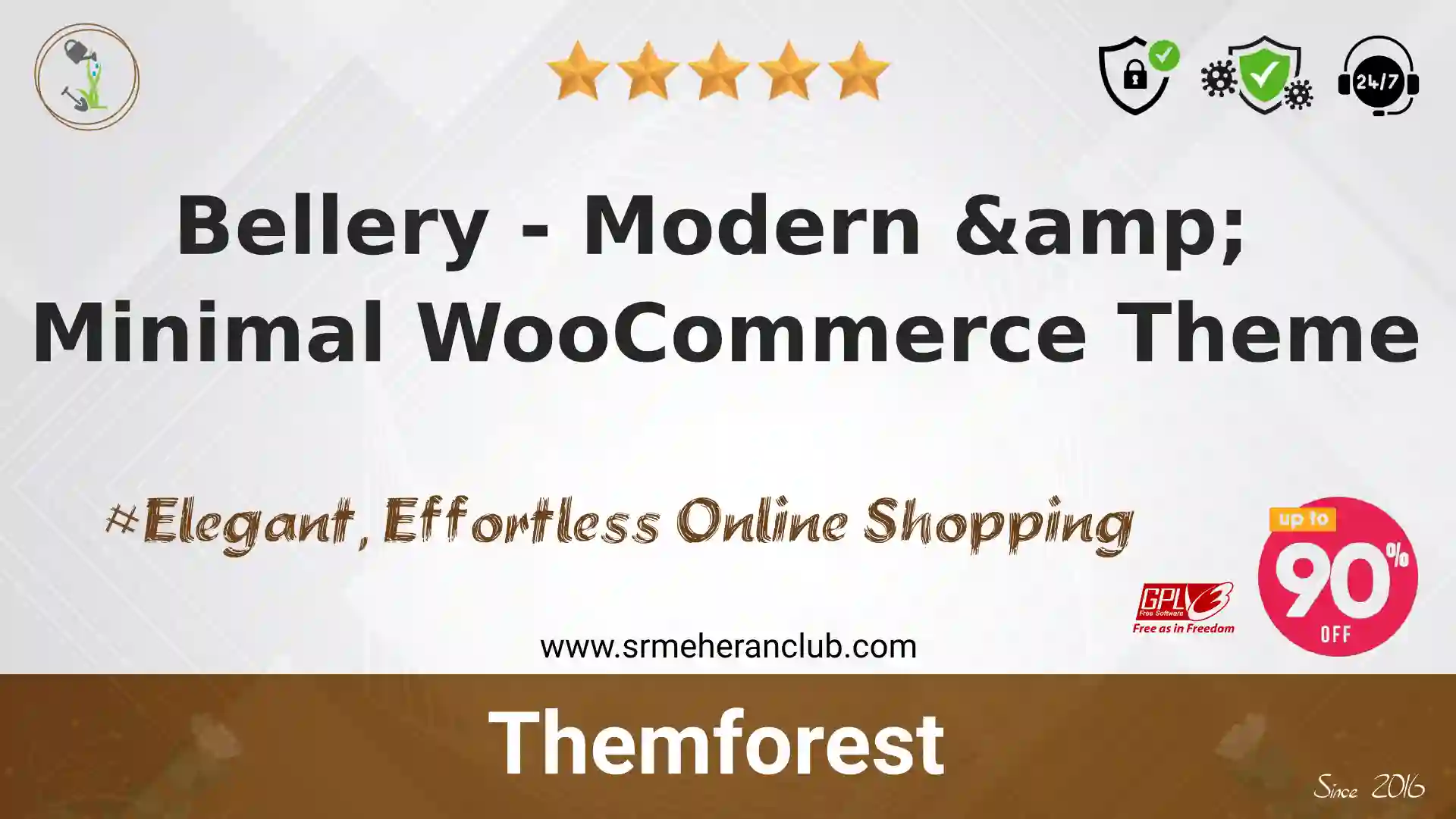 Bellery – Modern & Minimal WooCommerce Theme — Theme by Themeforest