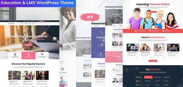Bookflare - A Modern Education & LMS WordPress Theme