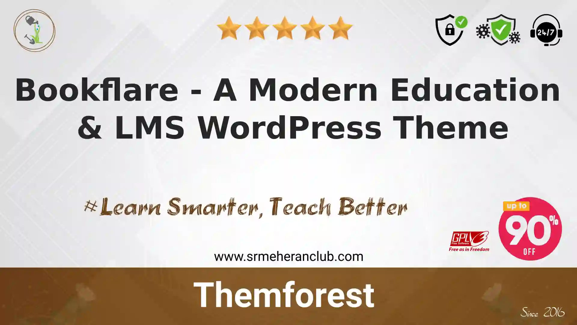 Bookflare – A Modern Education & LMS WordPress Theme — Theme by Themeforest