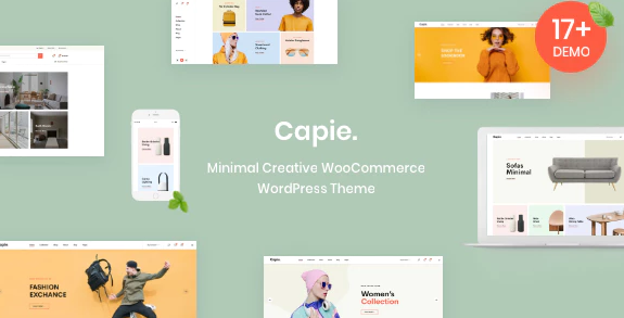 Capie - Minimal Creative WooCommerce WordPress Theme