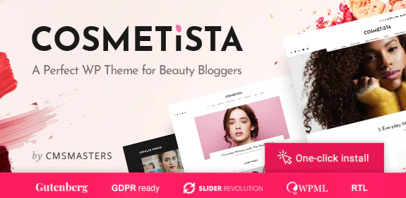 Cosmetista - Beauty & Makeup Theme