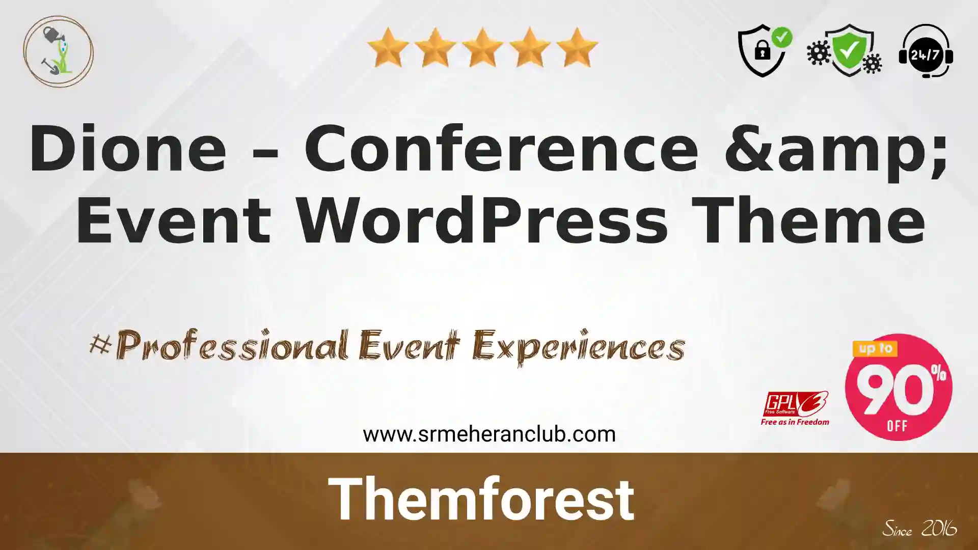 Dione – Conference & Event WordPress Theme — Theme by Themeforest