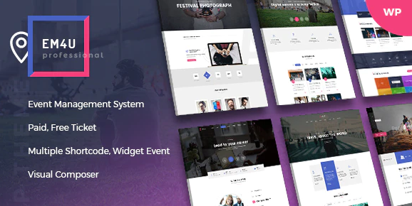 Product Image - EM4U – Event Tickets WordPress Theme 1.6.9