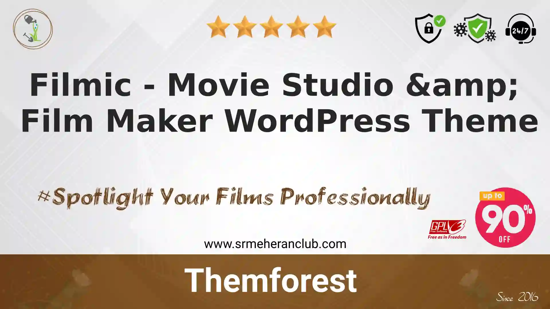 Filmic – Movie Studio & Film Maker WordPress Theme — Theme by Themeforest