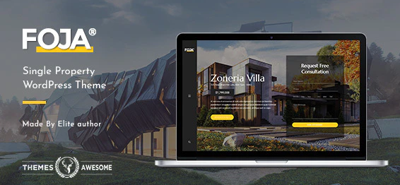 Foja | Single Property WordPress Theme