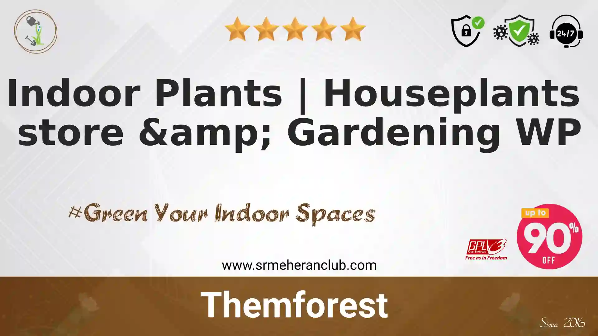 Indoor Plants | Houseplants store & Gardening WP — Theme by Themeforest