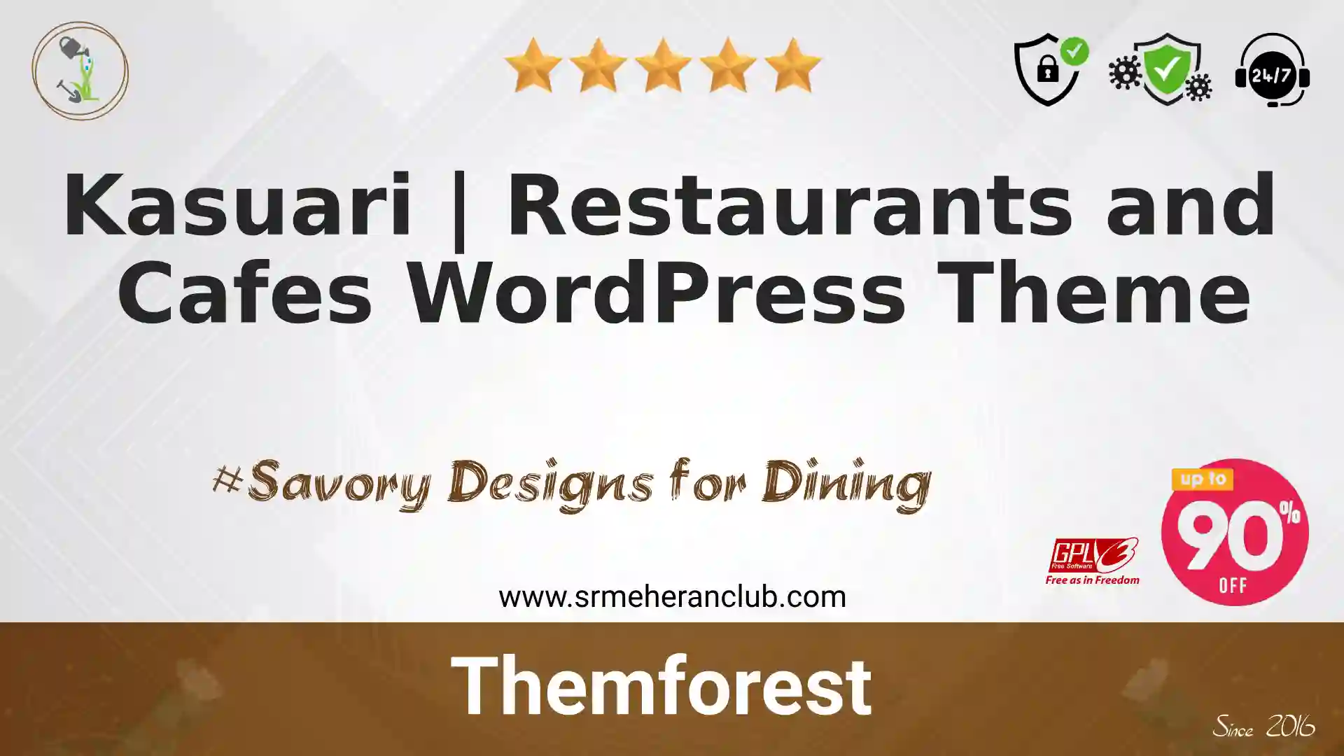 Kasuari | Restaurants and Cafes WordPress Theme