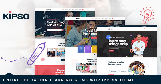 Product Image - Kipso – Education LMS WordPress Theme 1.1.6