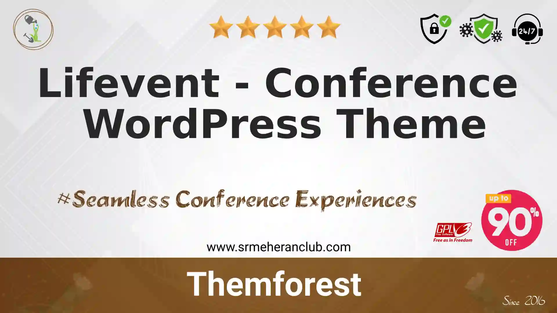 Lifevent – Conference WordPress Theme — Theme by Themeforest