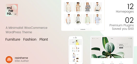 Minera - Minimalist WooCommerce WordPress Theme