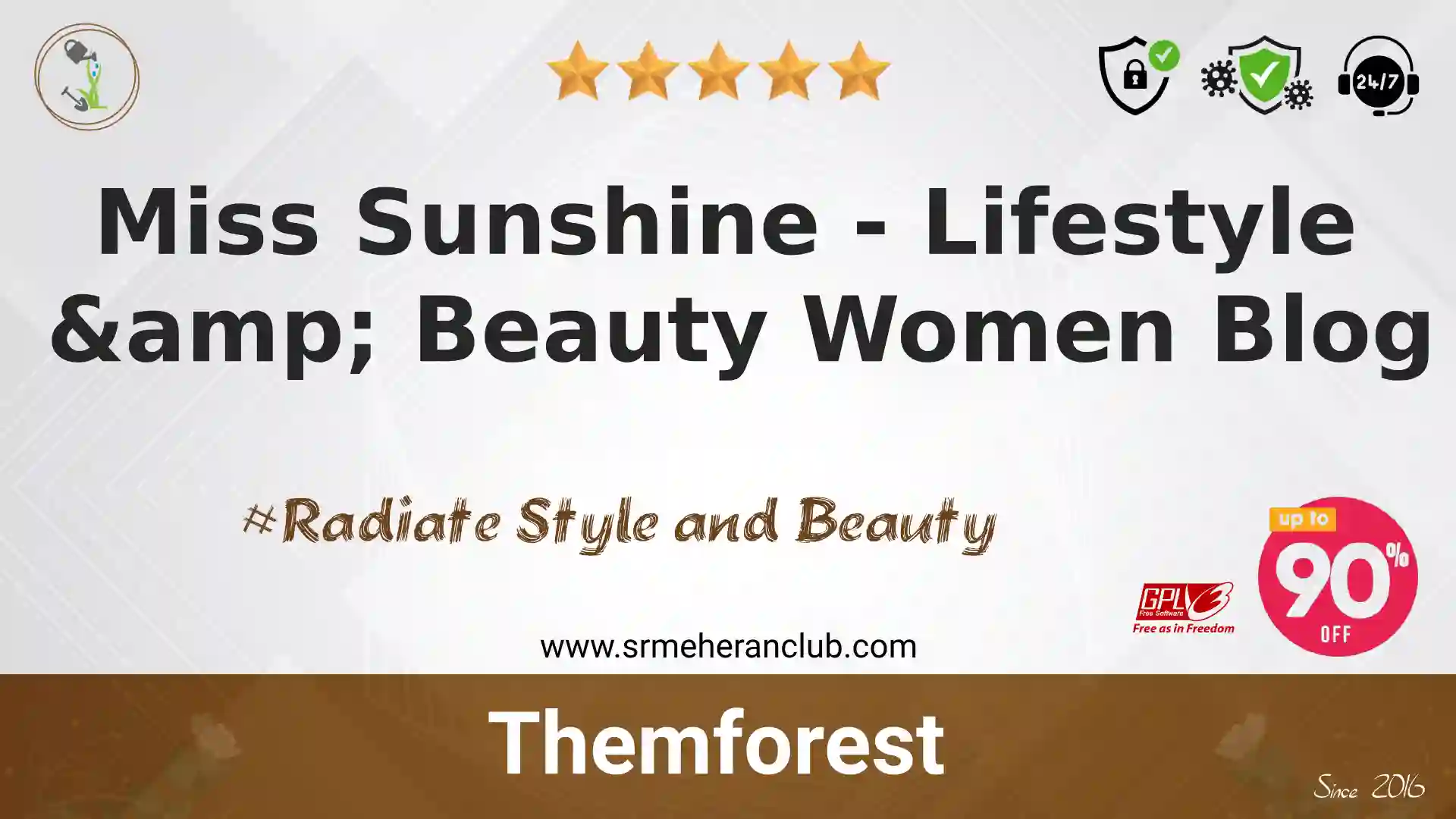 Miss Sunshine – Lifestyle & Beauty Women Blog — Theme by Themeforest