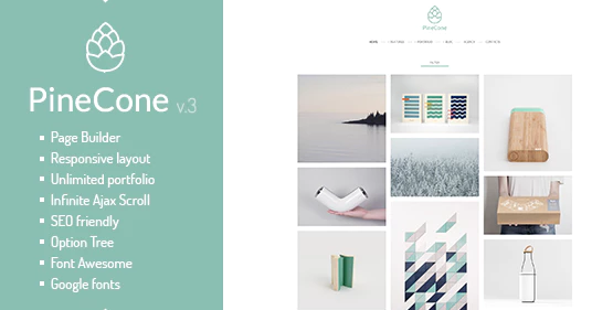 PineCone - Creative Portfolio and Blog for Agency