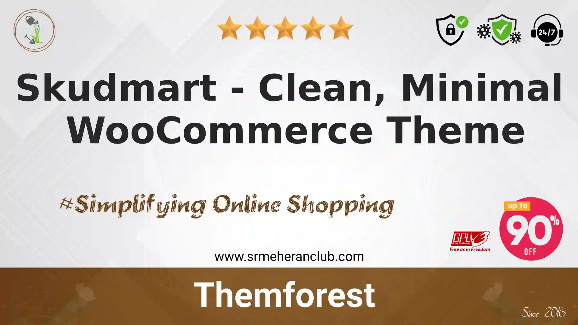 Skudmart – Clean, Minimal WooCommerce Theme