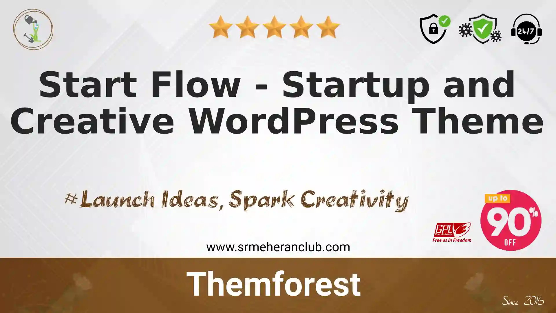 Start Flow – Startup and Creative WordPress Theme — Theme by Themeforest