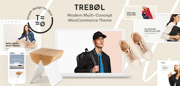 Trebol - Minimal & Modern Multi-Concept WooCommerce Theme
