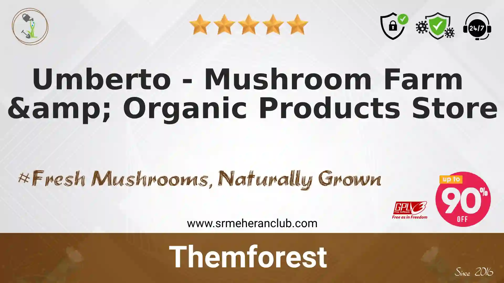 Umberto – Mushroom Farm & Organic Products Store — Theme by Themeforest
