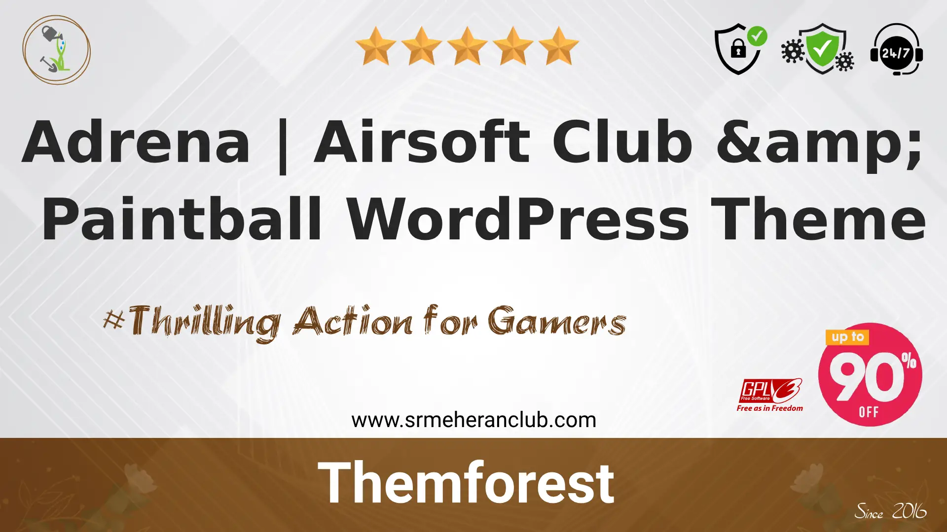 Adrena | Airsoft Club & Paintball WordPress Theme — Theme by Themeforest