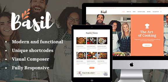 Product Image - Basil | Cooking Classes and Workshops WP Theme 1.3.9
