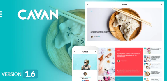 CAVAN - A Distinctive WordPress Blog Theme