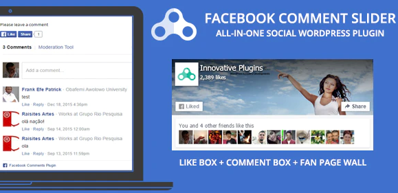 Comment Slider for Facebook - WordPress Social