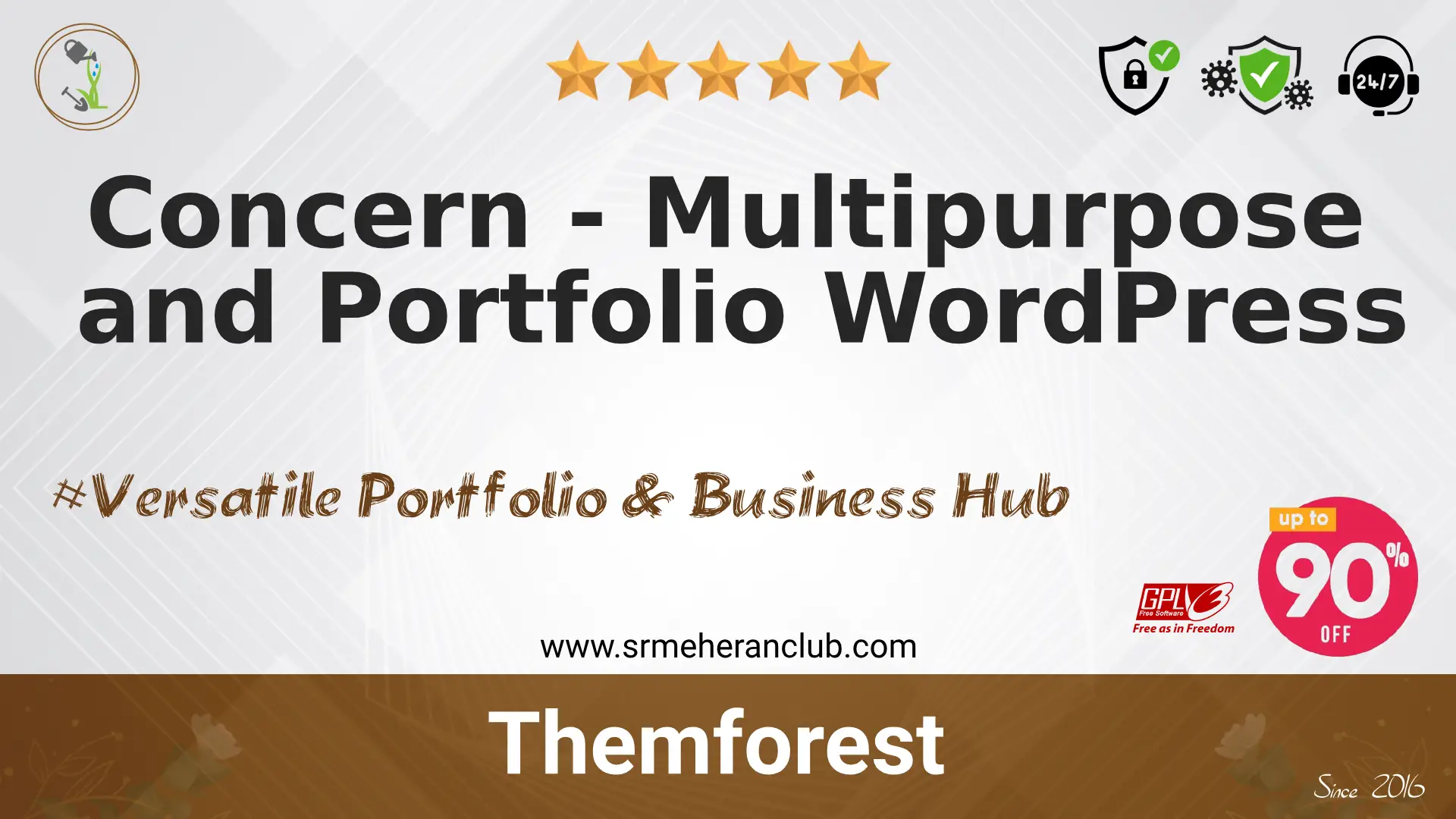 Concern – Multipurpose and Portfolio WordPress — Theme by Themeforest