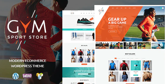 GYM | Sports Clothing & Equipment Store WordPress