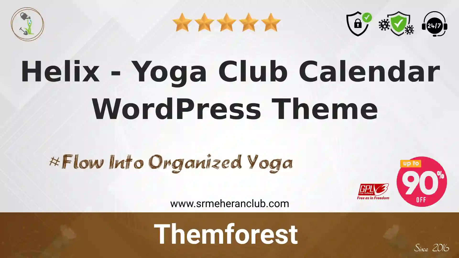 Helix – Yoga Club Calendar WordPress Theme — Theme by Themeforest