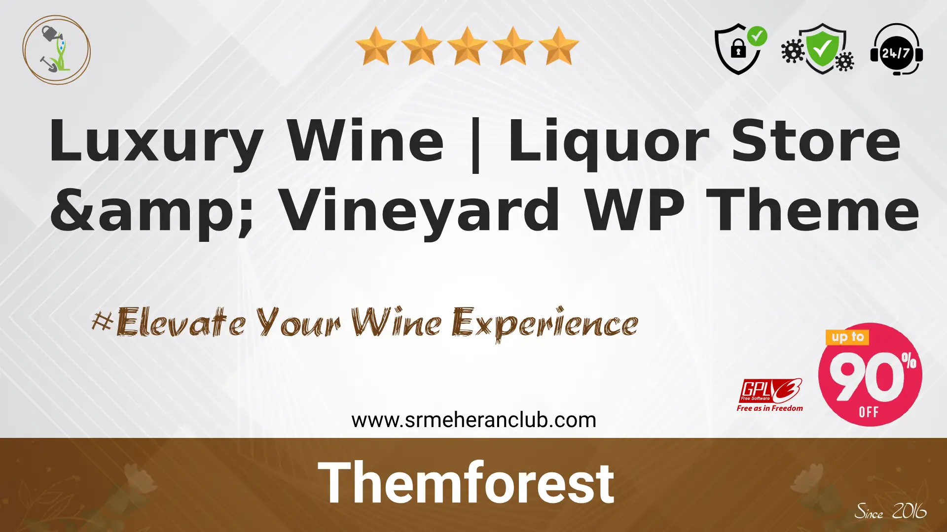 Luxury Wine | Liquor Store & Vineyard WP Theme — Theme by Themeforest