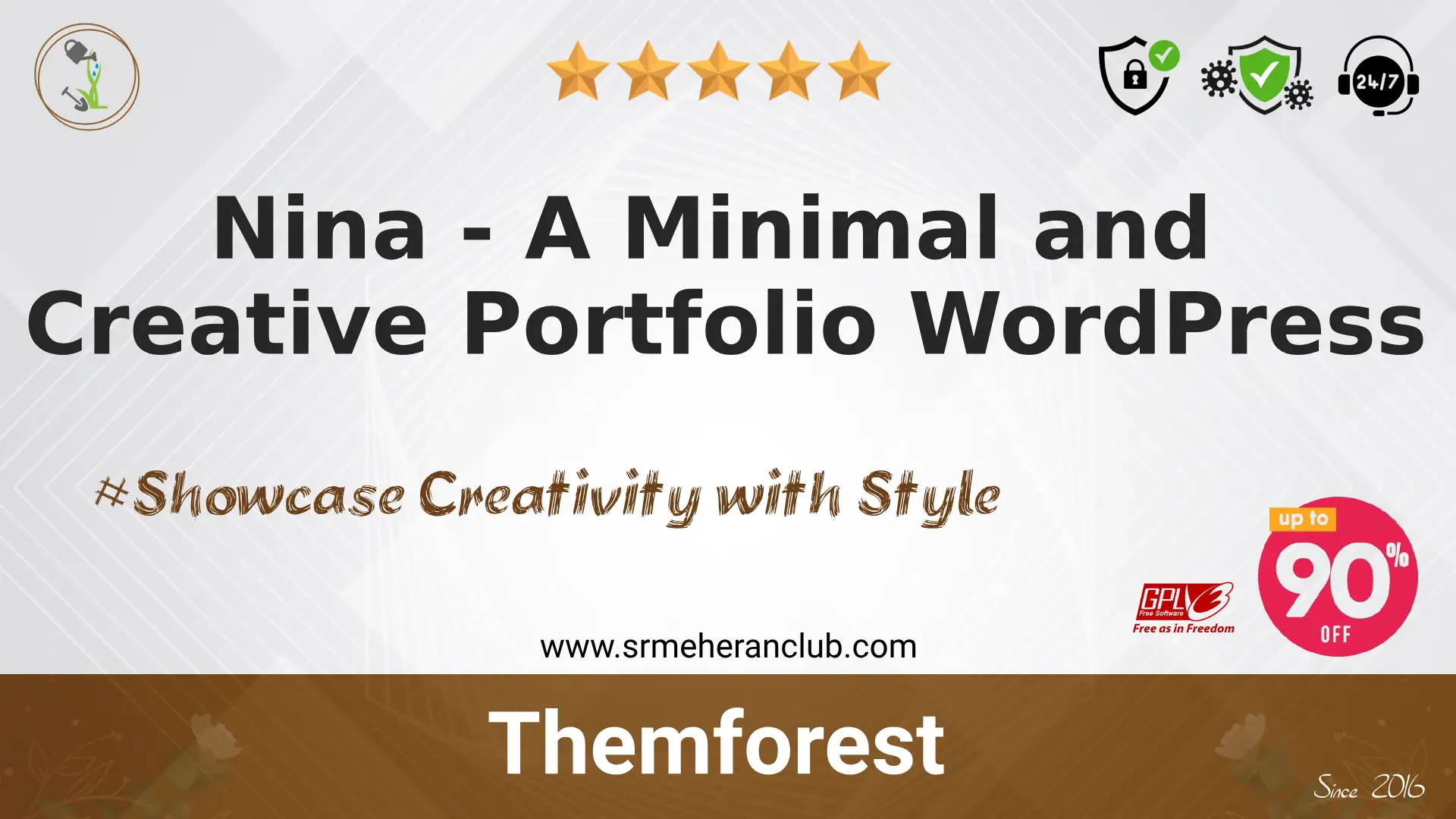Nina – A Minimal and Creative Portfolio WordPress — Theme by Themeforest