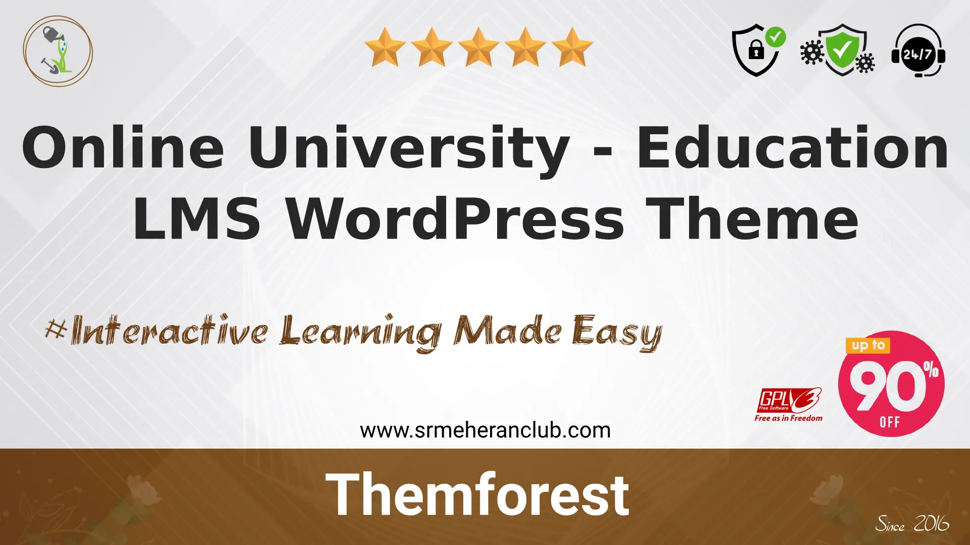 Online University – Education LMS WordPress Theme — Theme by Themeforest