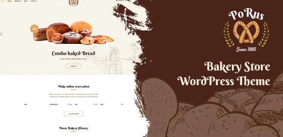 Porus - Bakery Store WordPress Theme 1.0.6