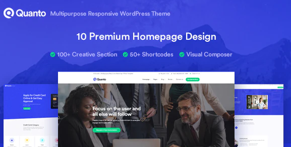 Quanto - Business Responsive WordPress Theme