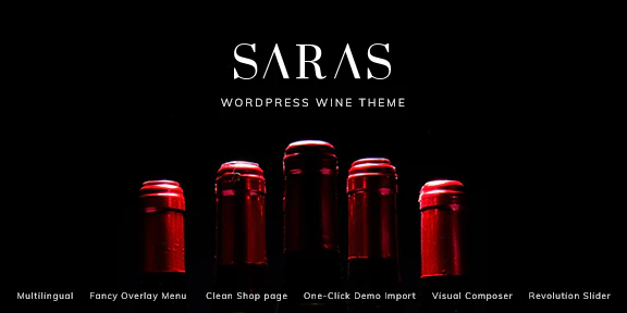 Saras - Wine WordPress Theme