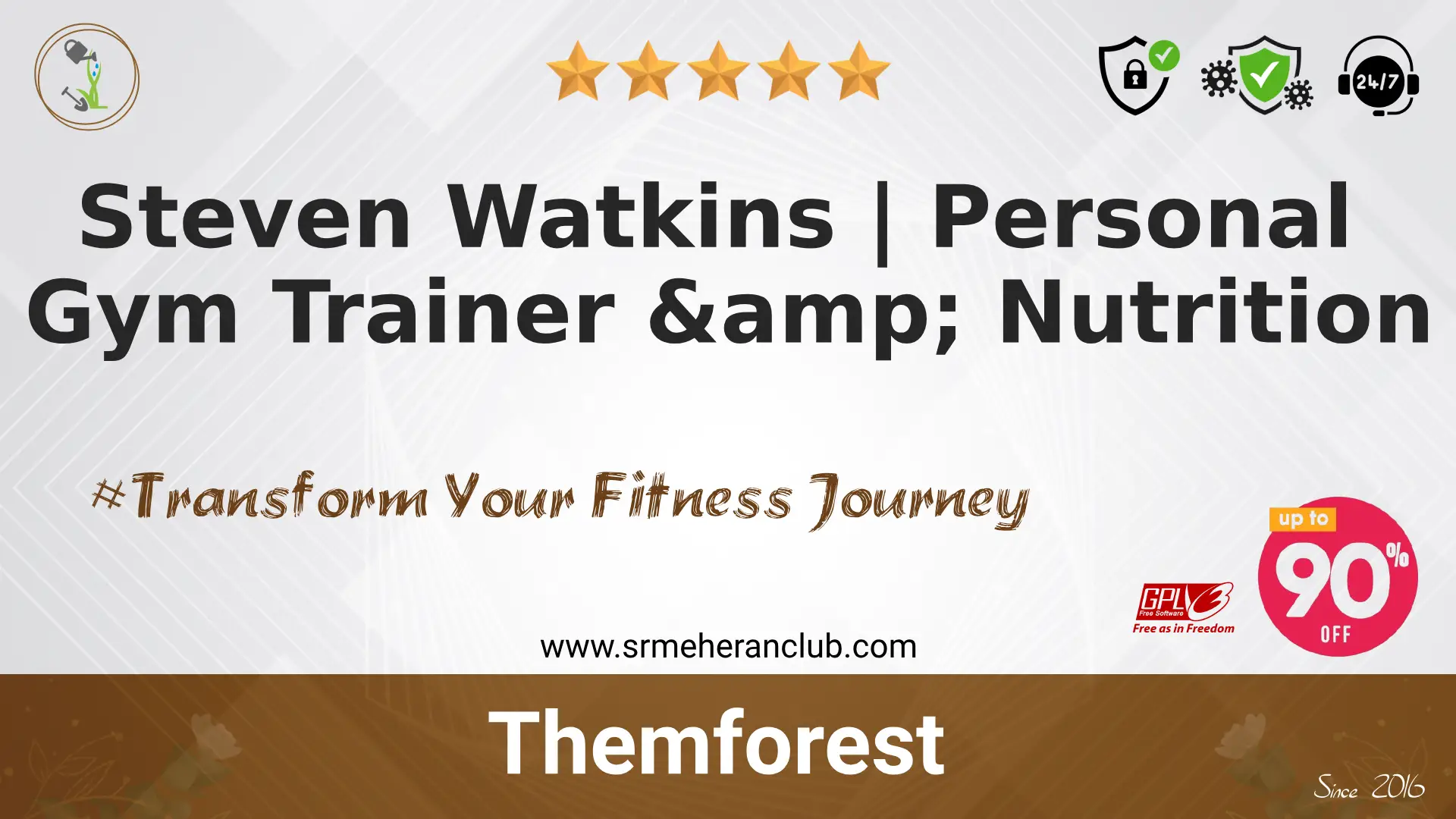 Steven Watkins | Personal Gym Trainer & Nutrition — Theme by Themeforest