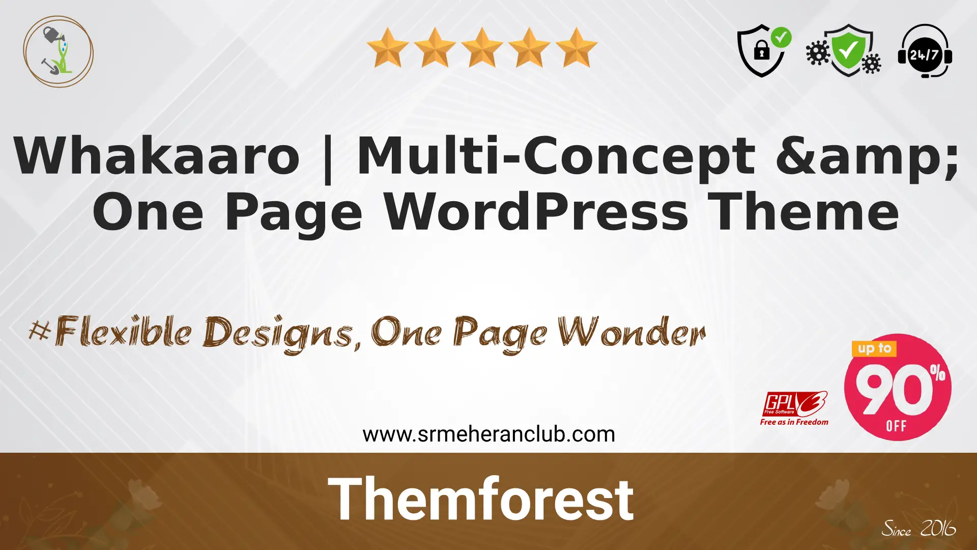 Whakaaro | Multi-Concept & One Page WordPress Theme — Theme by Themeforest